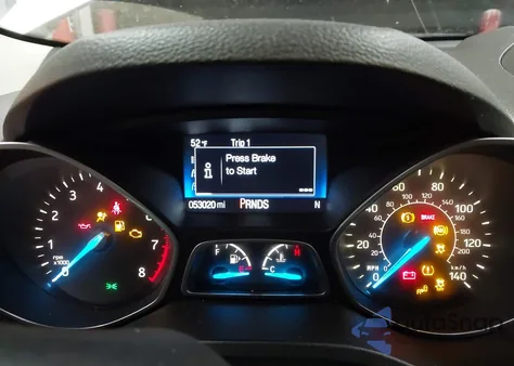 2017 Ford Escape Titanium from USA, damaged, VIN 1FMCU9J94HUB10262